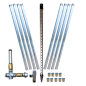 Preview: 9m Brunnenbau Set mit Rammfilter und Pumpenstock